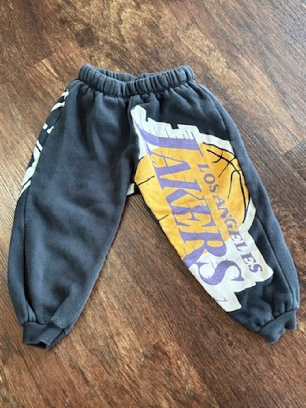 Zara Los Angeles Lakers Graphic Sweatpants Kids Size 3-4